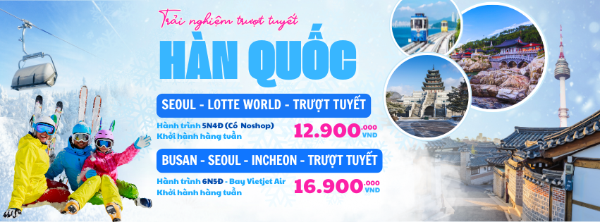 Tour Hàn Quốc 2025